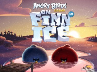 angry birds seasons on finn ice
