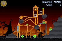 Angry Birds Seasons Trick or Treat Level 3-14 Walkthrough