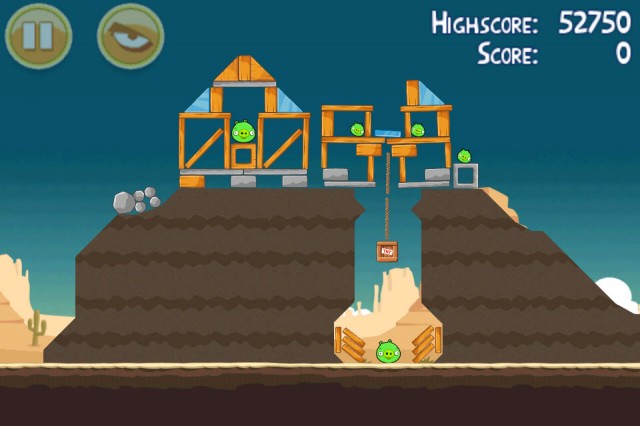 Angry Birds Ham Em High Level 12-3