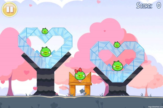 Angry Birds Hogs And Kisses Level 1 Angrybirdsnest