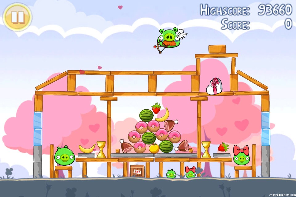 angry birds seasons hogs and kisses