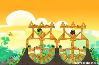 Angry Birds Seasons Go Green, Get Lucky Screen 3