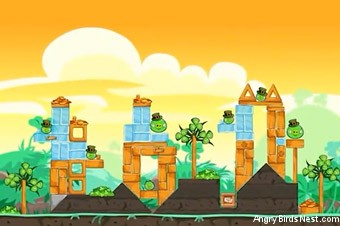 Angry Birds Seasons Go Green, Get Lucky Screen 5