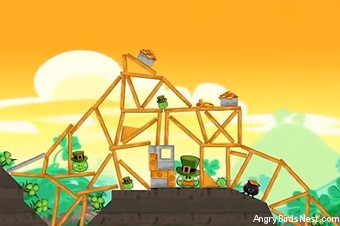 Angry Birds Seasons Go Green, Get Lucky Screen 6