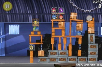 Angry Birds Rio Smugglers’ Den Walkthrough Level 11 (1-11)