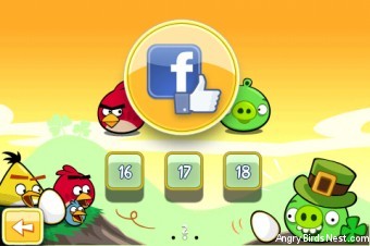 Angry Birds Seasons Go Green Get Lucky Bonus Facebook Levels