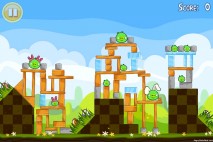 Angry Birds Seasons Easter Eggs Level 2-2 Walkthrough