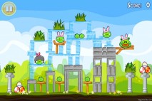 Angry Birds Seasons Free Walkthrough Easter Eggs Level 1-2