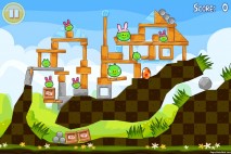 Angry Birds Seasons Easter Eggs Level 1-8 Walkthrough