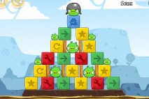 Angry Birds Chrome Dimension Level #6 Walkthrough