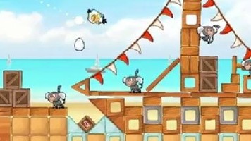 Angry Birds Rio Beach Volley Gameplay Trailer