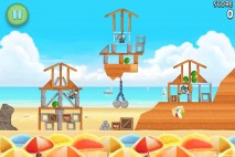 Angry Birds Rio Beach Volley Walkthrough Level 3 (5-3)