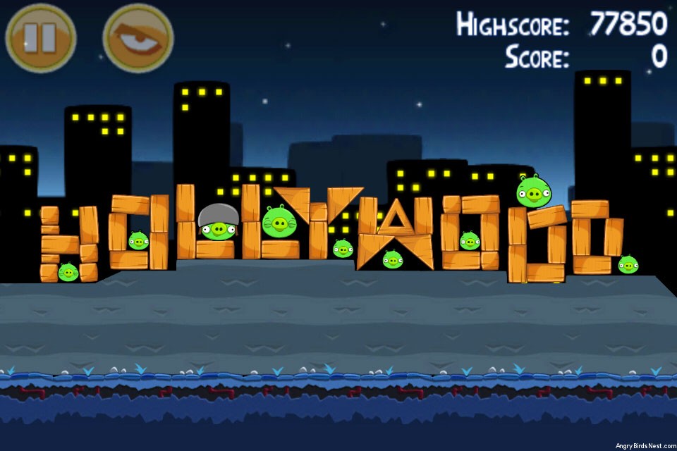 Прохождение angry birds danger above