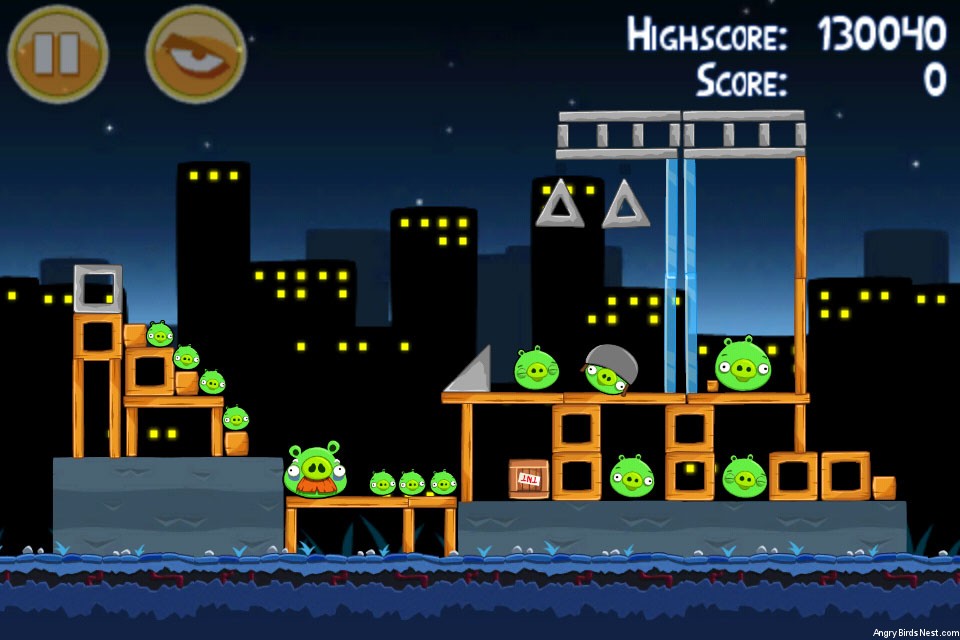 Прохождение angry birds danger above