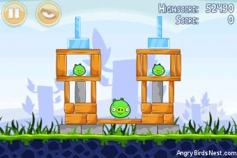 Angry Birds Poached Eggs 3 Star Walkthrough Level 1-9