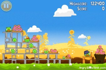 Angry Birds Seasons Summer Pignic Level 1-8 Walkthrough