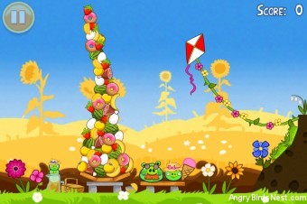 Angry Birds Seasons Summer Pignic Golden Egg #20 Walkthrough