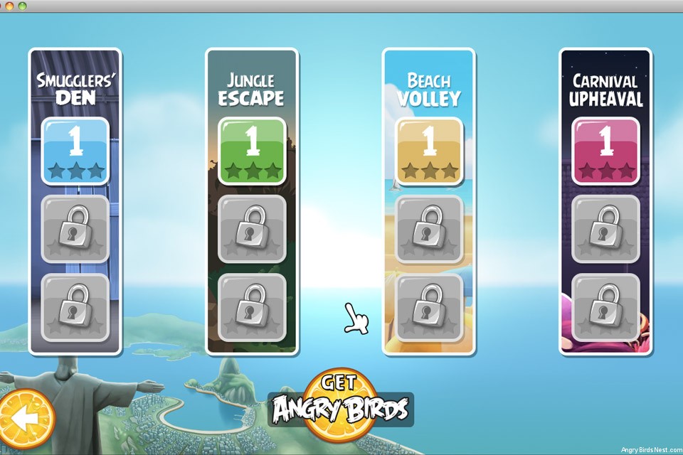 Angry Birds Rio Bonus Version With Golden Beachball Episode Now Available For Mac Angrybirdsnest