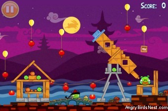 Angry Birds Seasons Mooncake Festival Mooncake Walkthroughs -   | AngryBirdsNest