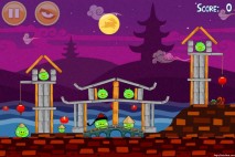 Angry Birds Seasons Mooncake Festival Level 2-10 Walkthrough