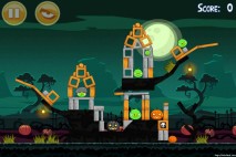 Angry Birds Seasons Ham’o’ween Level 2-1 Walkthrough