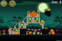 Angry Birds Seasons Ham’o’ween Level 2-2 Walkthrough