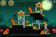 Angry Birds Seasons Ham’o’ween Level 2-8 Walkthrough