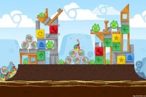 Angry Birds Chrome Dimension Level #13 Walkthrough