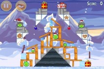 Angry Birds Seasons Wreck the Halls Level 1-10 Walkthrough