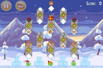 Angry Birds Seasons Wreck the Halls Level 1-8 Walkthrough