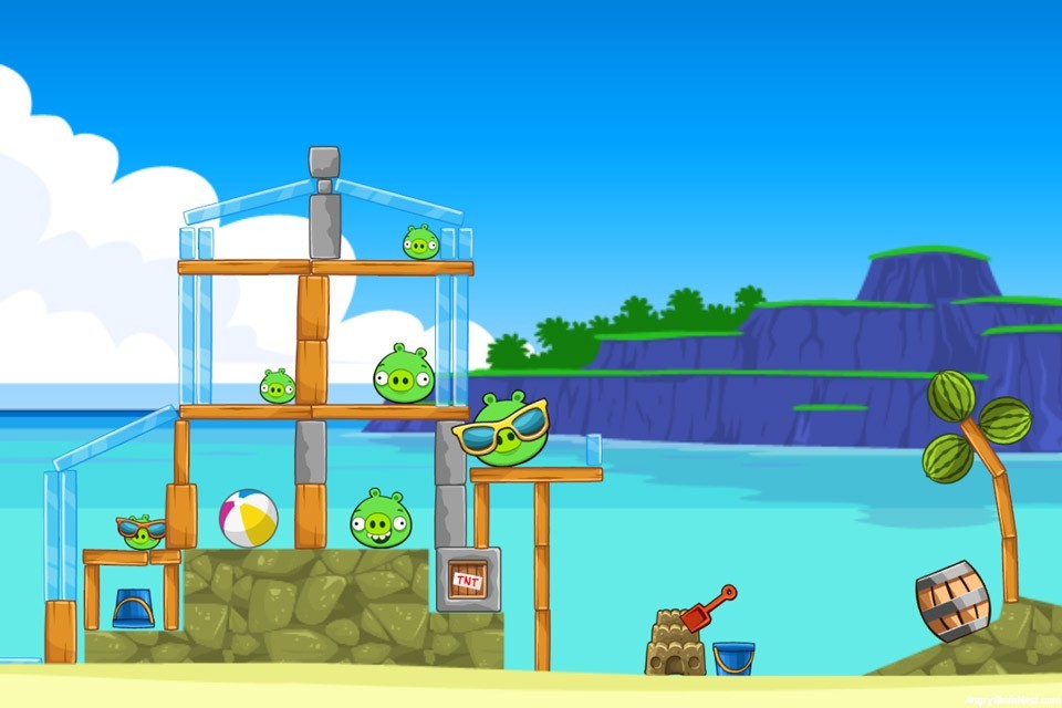 angry birds friends facebook surf and turf 21