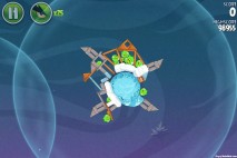 Angry Birds Space Cold Cuts Level 2-23 Walkthrough