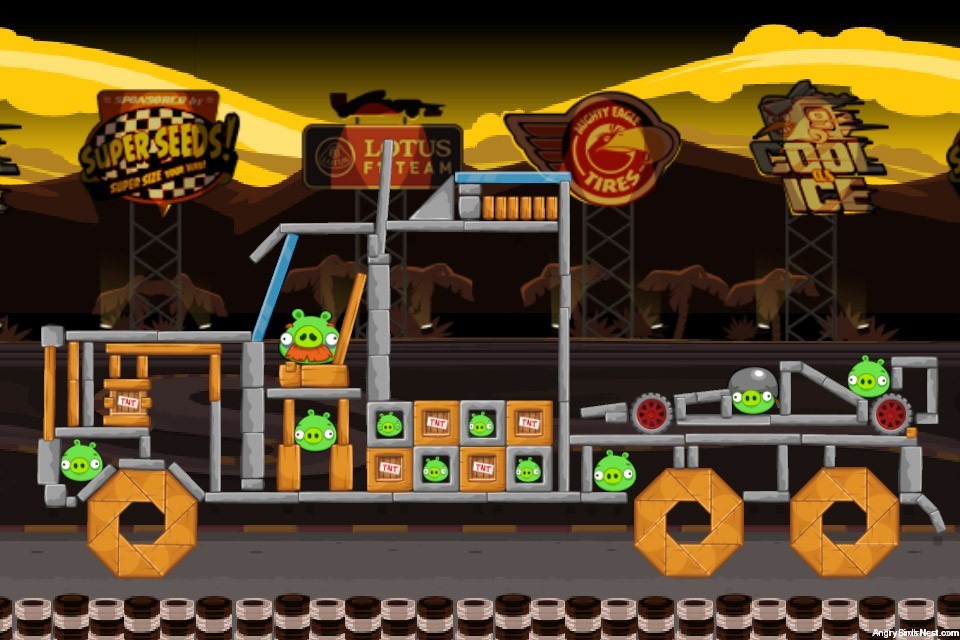 Angry birds lotus f1