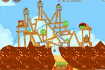 Angry Birds Telepizza Level #5 Walkthrough