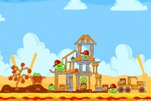 Angry Birds Telepizza Level #6 Walkthrough