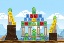 Angry Birds Chrome Dimension Level #15 Walkthrough