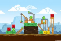 Angry Birds Chrome Dimension Level #16 Walkthrough