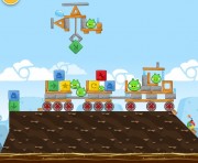 Angry Birds Chrome Logo Location Level 11-3
