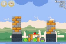 Angry Birds Seasons Back to School Level 1-5 Walkthrough
