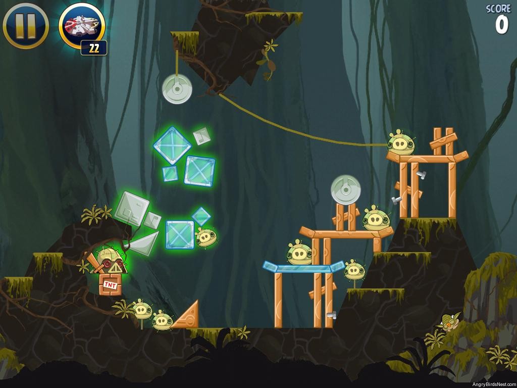 Angry birds star wars как открыть path of the jedi