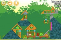 Angry Birds Free 3 Star Walkthrough Level 21-4