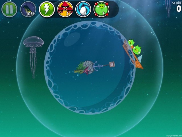 angry birds space pigs