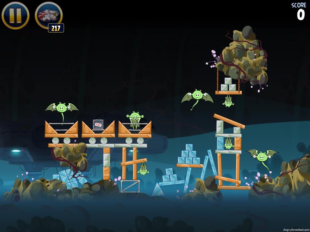 angry birds star wars walkthroughs