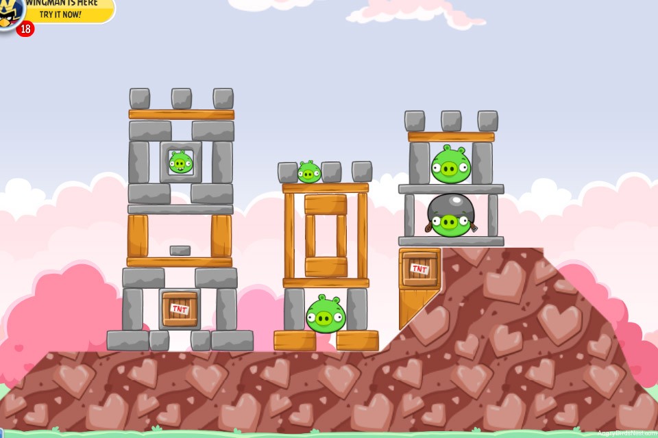 angry birds friends tournament level 2