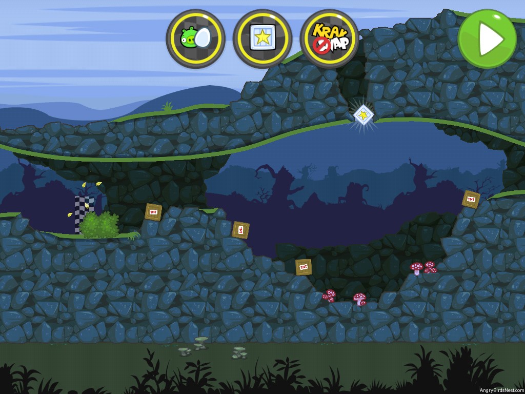 Flight in the night bad piggies прохождение