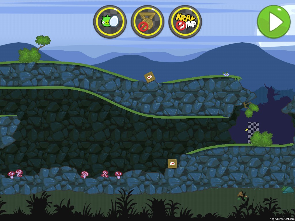 Flight in the night bad piggies прохождение