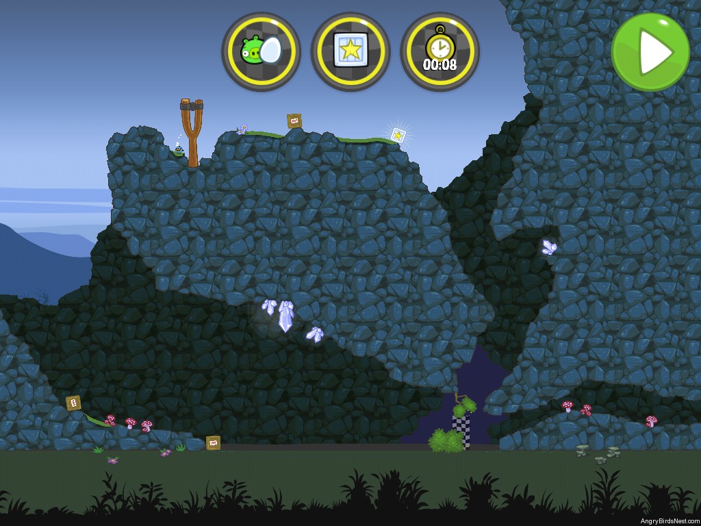 Flight in the night bad piggies прохождение