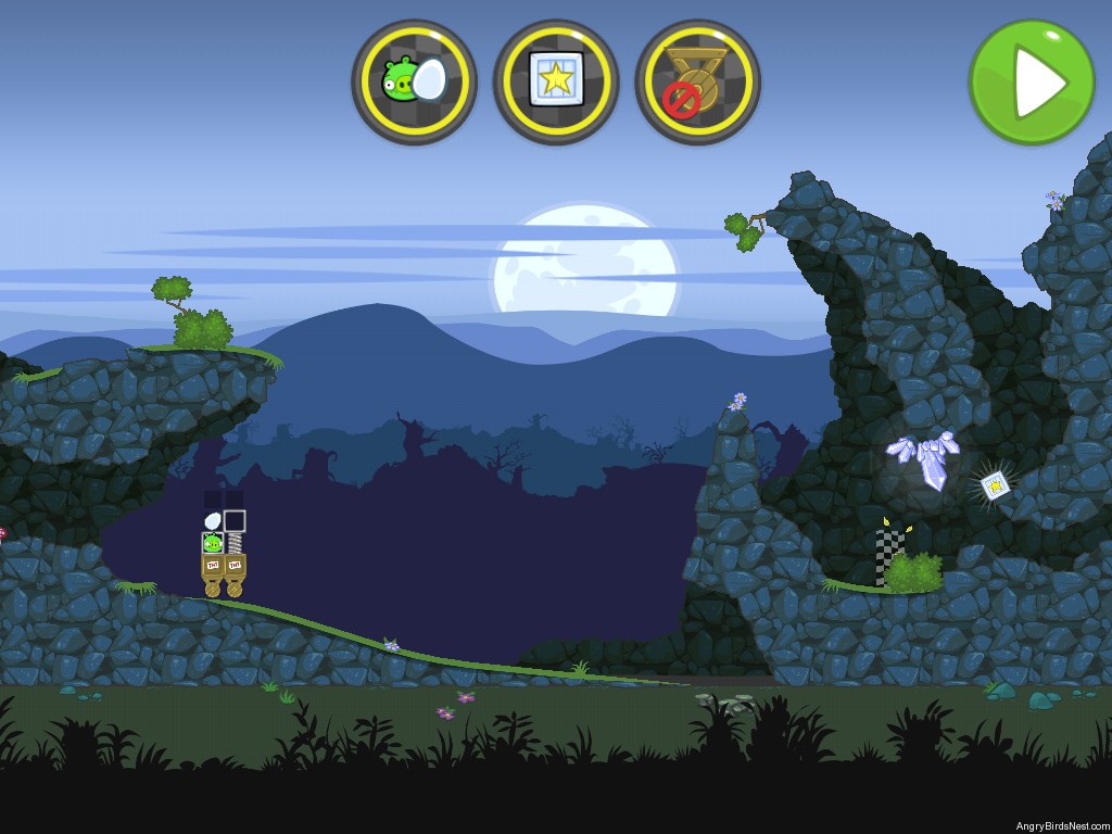 Flight in the night bad piggies прохождение