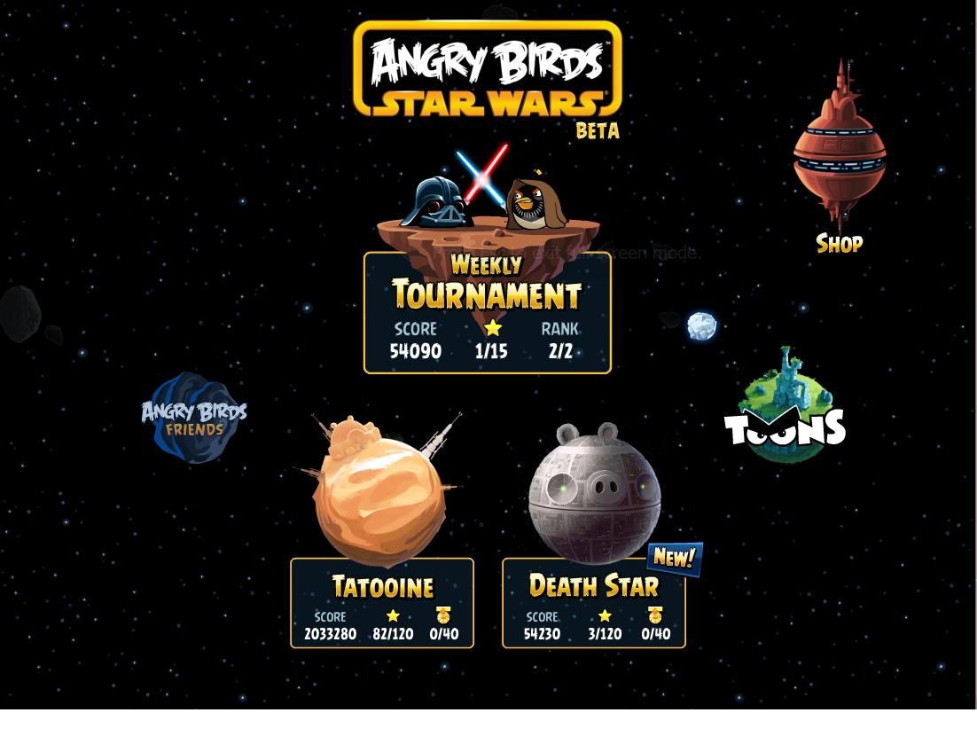 angry birds star wars angry birds