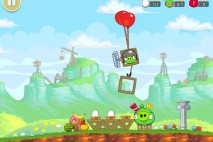 Angry Birds Red’s Mighty Feathers Level F-1 Walkthrough